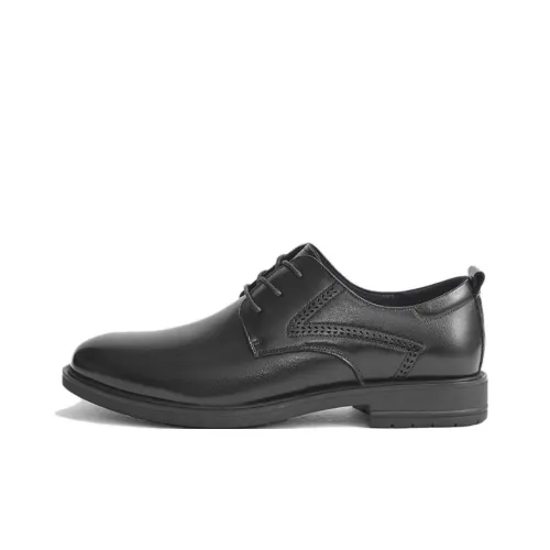 Hotwind Dress Shoes Men Low-Top Black