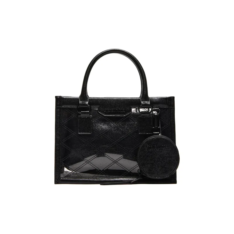 STEVE MADDEN Synthetic Material Shoulder Bag Crossbody Bag Handbag Regular Women's Black-0