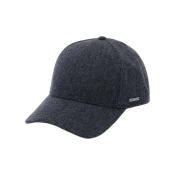 STETSON Wool Baseball Caps Unisex Dark Gray