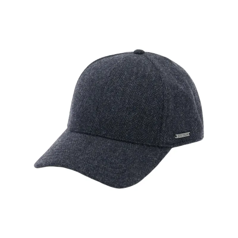 STETSON Wool Baseball Caps Unisex Dark Gray-0
