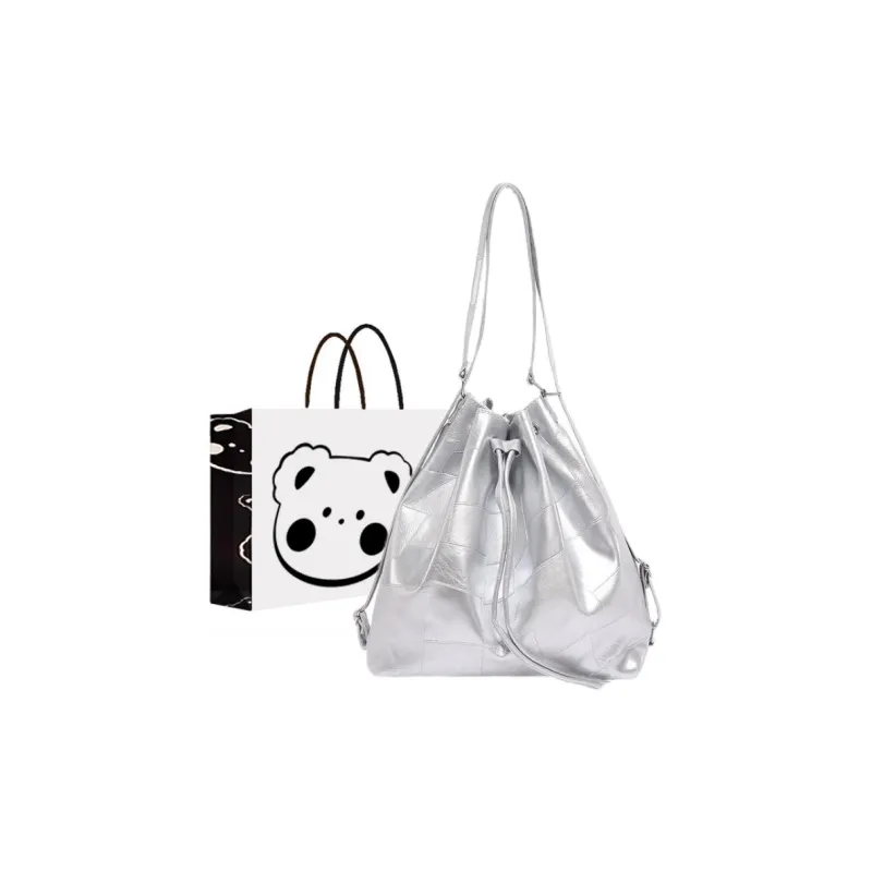 NX DOUGHNUT PU Backpack Women's White-6