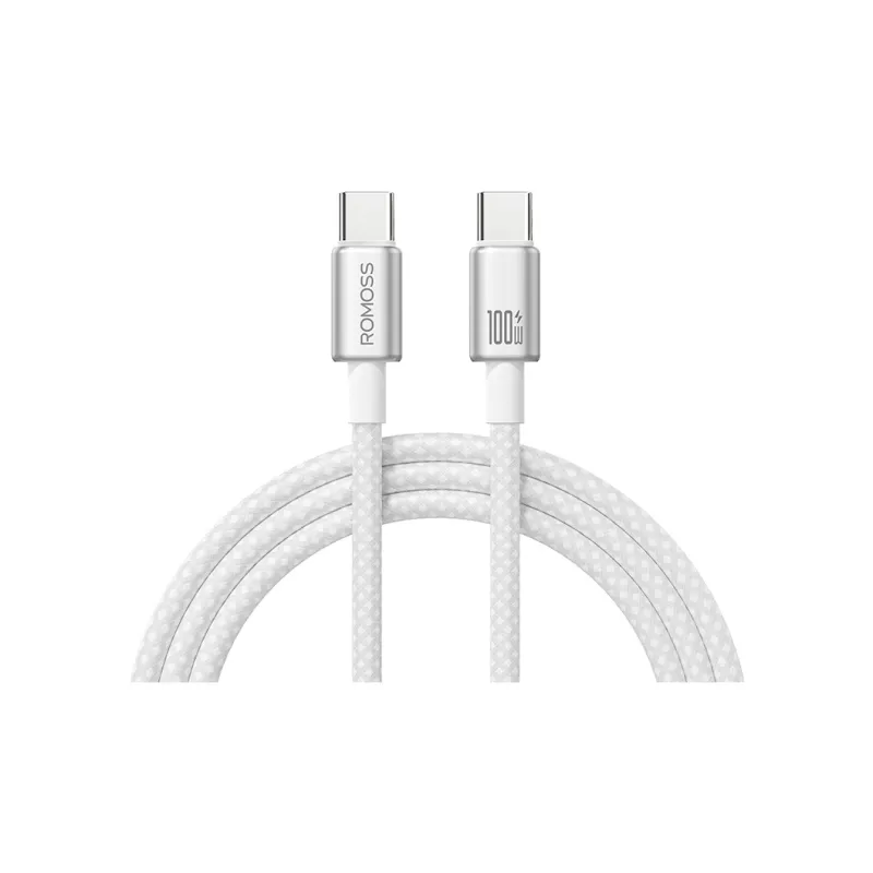ROMOSS 1.2/2 M Type c To Type c 100W Fast Charging Cable Compatibility Apple Full Range-6