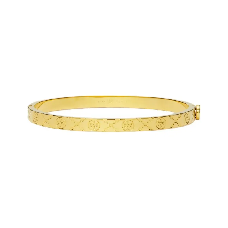 TORY BURCH T Monogram Hinge Bracelet-1
