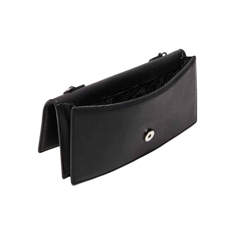 STEVE MADDEN Synthetic Material One Shoulder Crossbody Clutches Women's Black-4