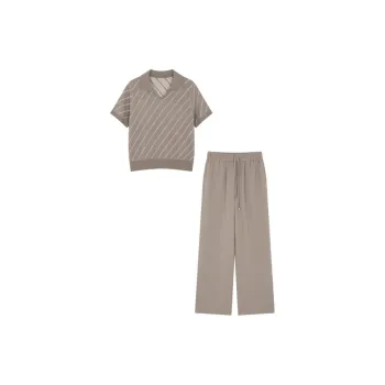 IHIMI SS24 Casual Suit Women's Dove Gray