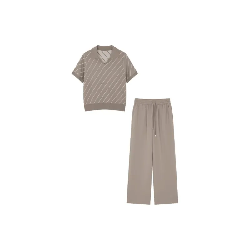 IHIMI SS24 Casual Suit Women's Dove Gray-2