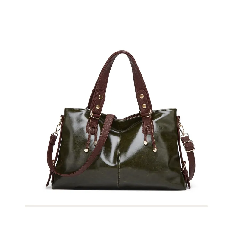 TTaG．baG PU Shoulder Bag Women's Black/Blue/Burgundy/Fuchsia/Brown/Green-14