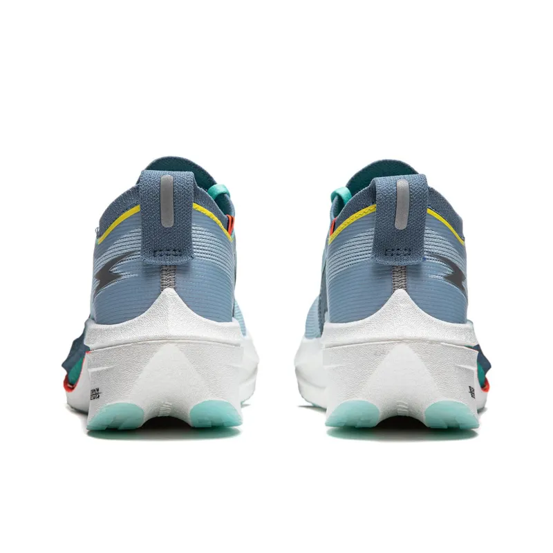 LiNing Feidian 4 Elite Cushioning Slip Resistant And Abrasion Resistant Low Top Running Shoes Men's Cloud Blue-4