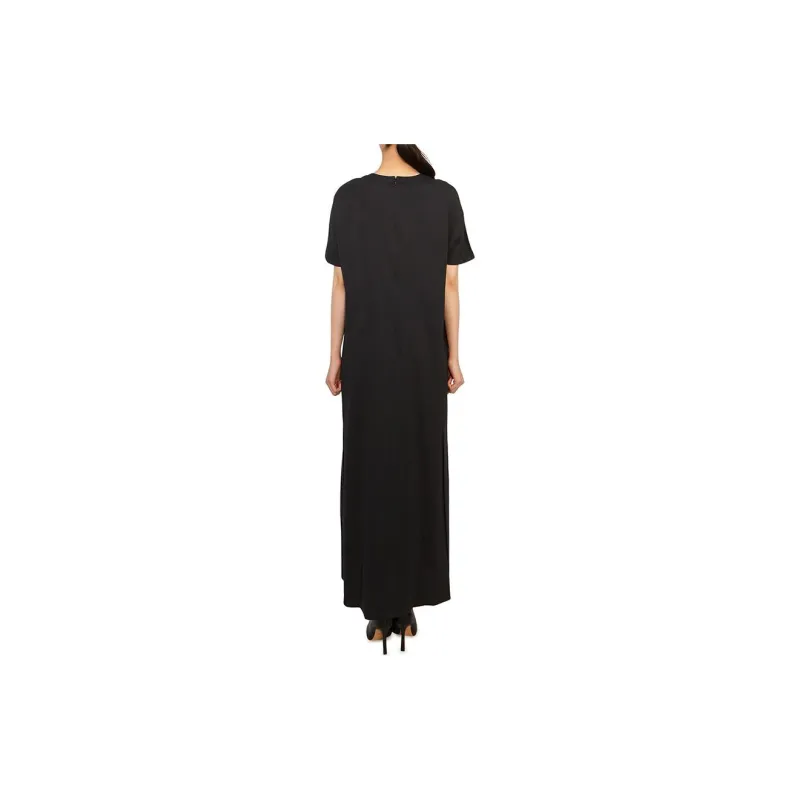 STUDIO NICHOLSON Short Sleeved Dresses Women's Black-1