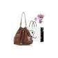 Dark Brown+Exclusive Shopping Bag+Greeting Card+Dried Flower