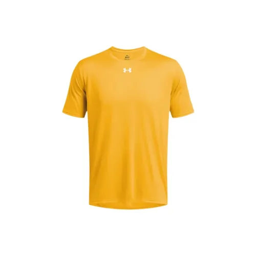 Under Armour T-Shirts Men Gold/White