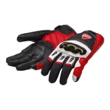 Ducati Gloves Company C1 Black and White Red