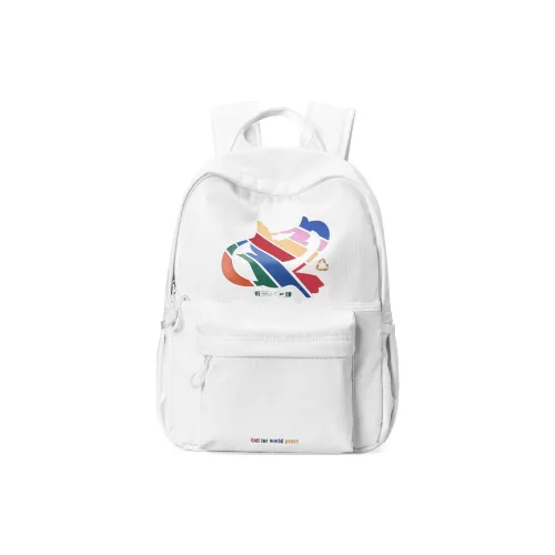 FINITE LOOP Backpacks White