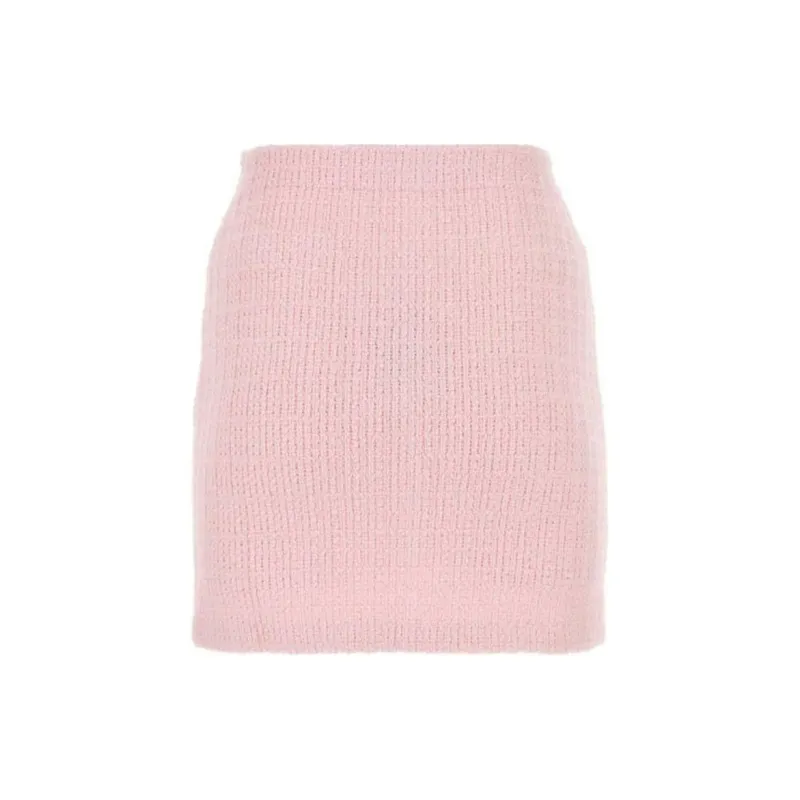 Self portrait Casual Short Skirts Women's Pink-1