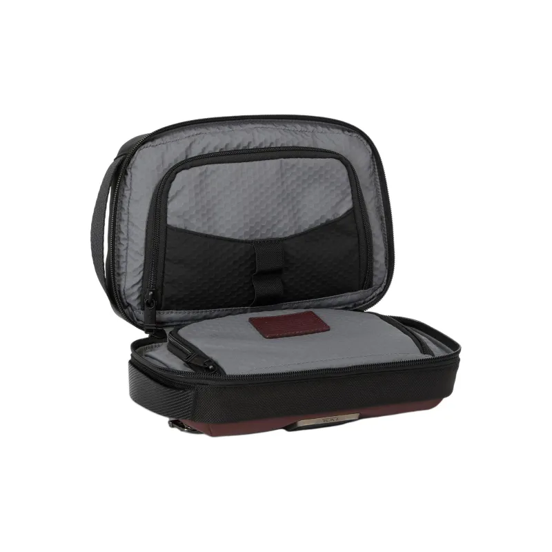 TUMI Alpha Bravo Nylon Storage Bag Unisex Dark Red-2