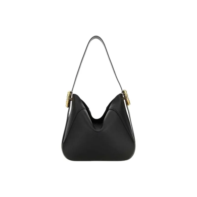 Lanvin Logo Embossed Melodie Hobo Bag-1