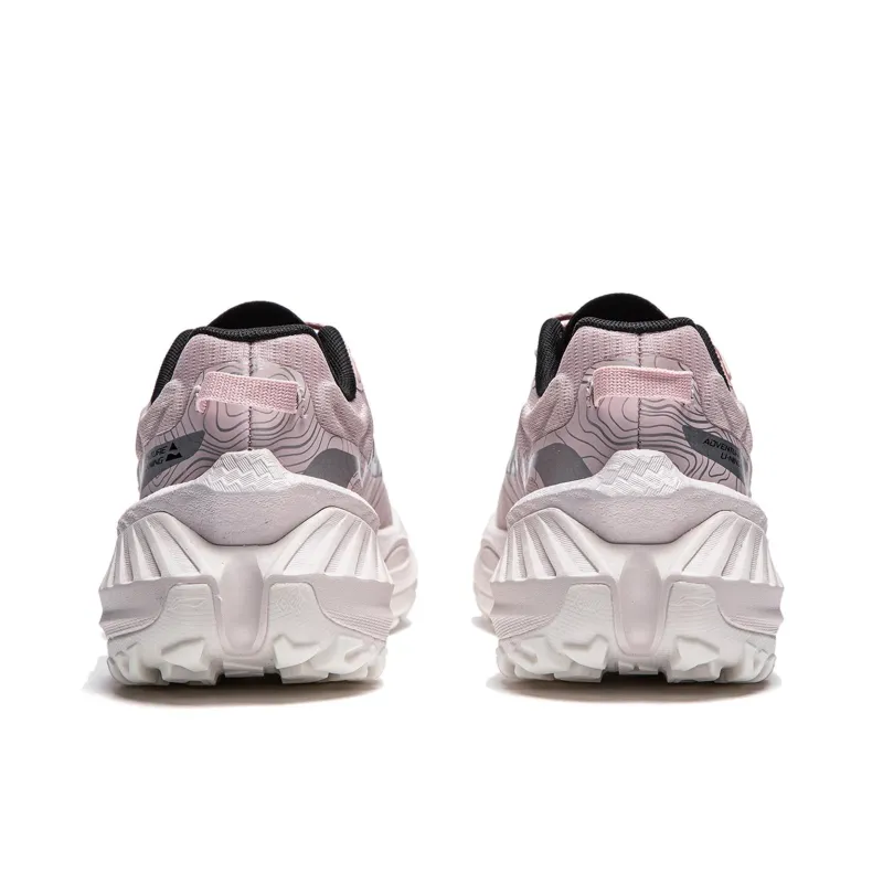 LiNing Dilu Cushioning Anti Slip And Wear Resistant Support Rebound Low Top Running Shoes Women's Gray-5