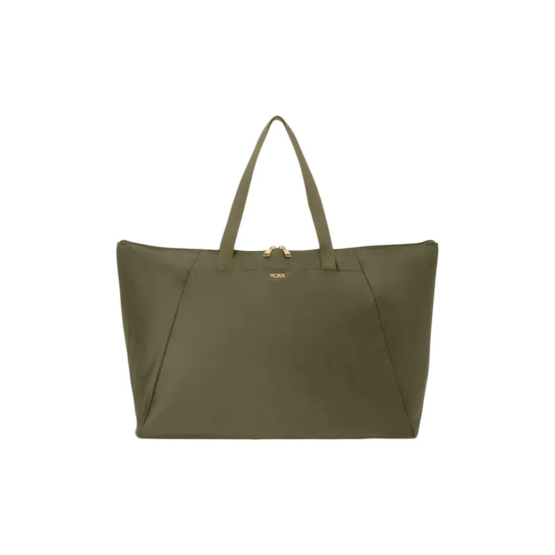 TUMI Voyageur Nylon Tote Bag Shopping Bag Handbag Women's Olive Green-0