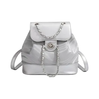 TTaG．baG PU Backpack Women's Silver
