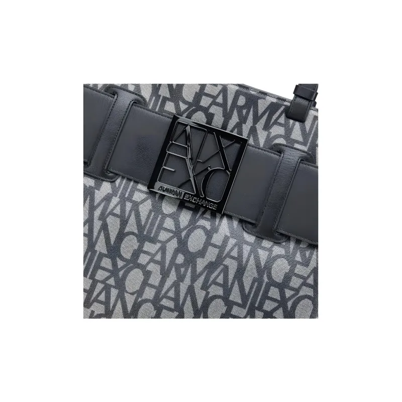 EMPORIO ARMANI PU With Synthetic Leather Tote Bag, Shopping Bag, Handbag Women's Black-3