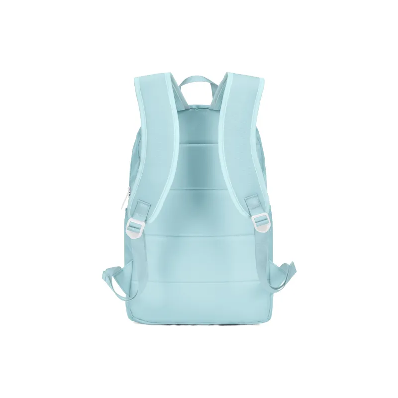 TURN UP Polyester Students Backpack Regular Unisex Light Blue-2