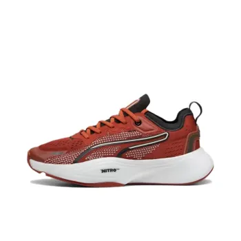 PUMA Pwr Nitro Anti Slip Wear Resistant Low Top Training Shoes Men's Red White