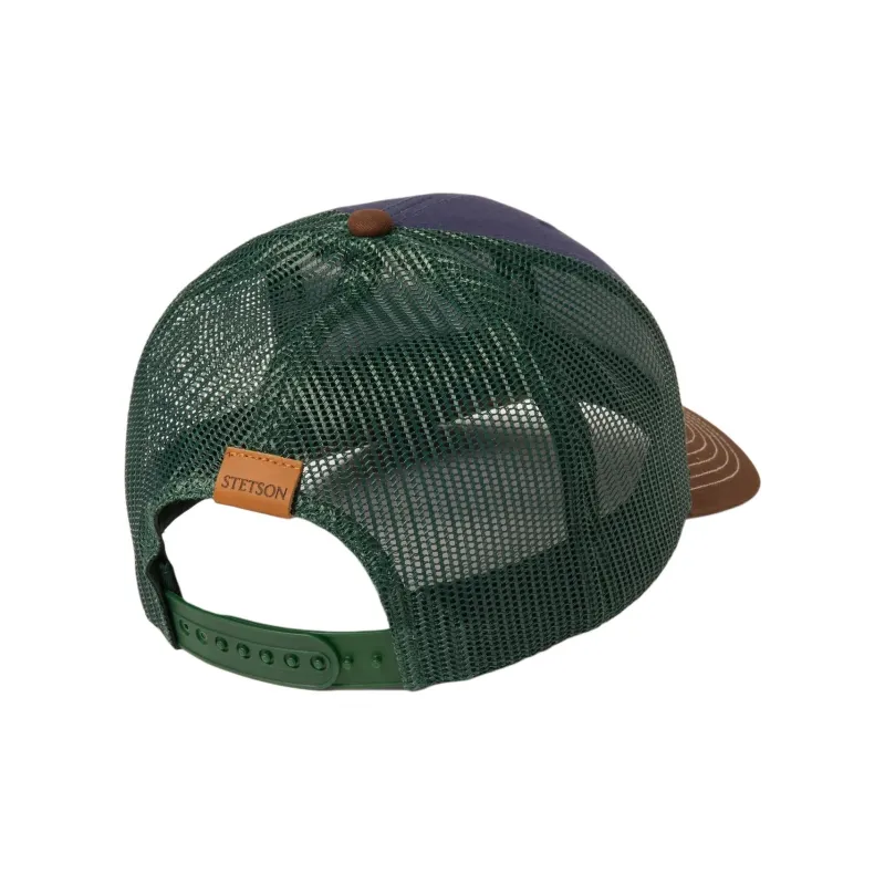 STETSON Cotton Polyester Mesh Baseball Caps Unisex Navy-2