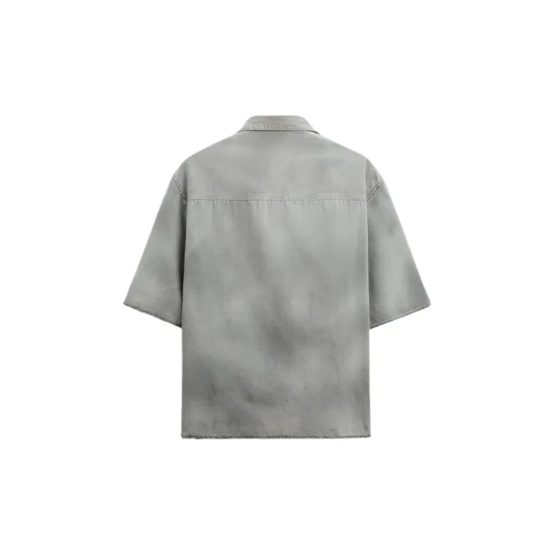 ZARA Shirts Men Dark Gray-1