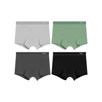 Red Bean Underpants Men's 4 Pack