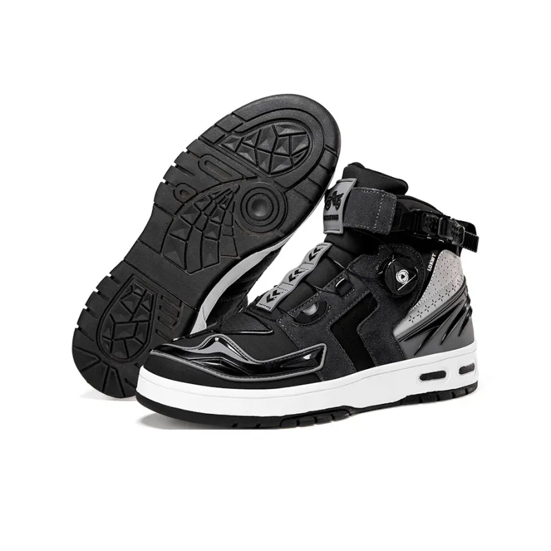 LOKWT Cushioning Anti-Slip Wear-Resistant Water-Resistant Impact-Resistant Mid-Top Cycling Shoes Unisex-5