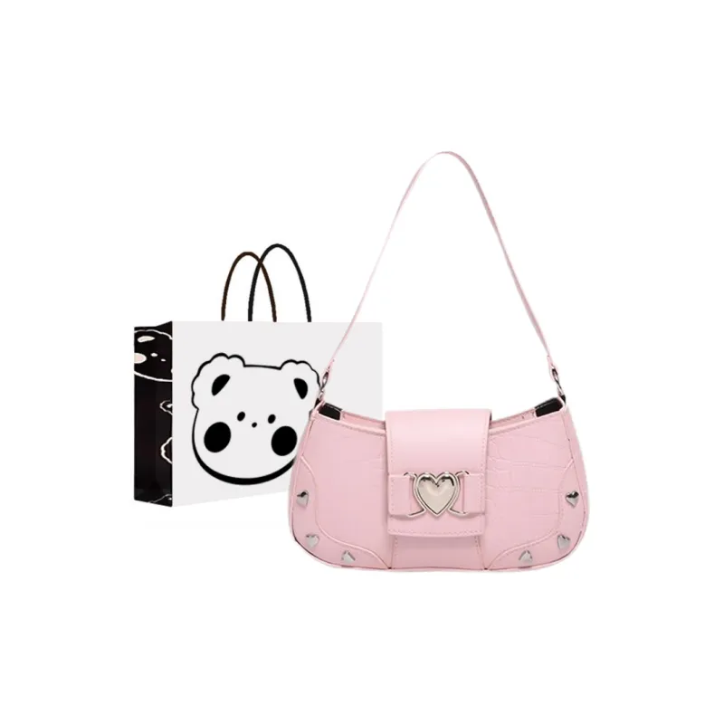 NX DOUGHNUT PU Shoulder Bag Women's White-12