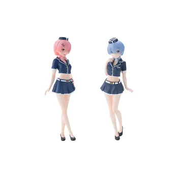 SEGA Rem Sega Zero Starting Life In Another World Rem Ram Air Hostess Outfit Authentic Figure In Stock Bonus Gifts
