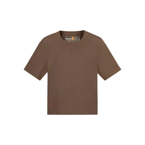 Timberland T-Shirts Women's Chocolate