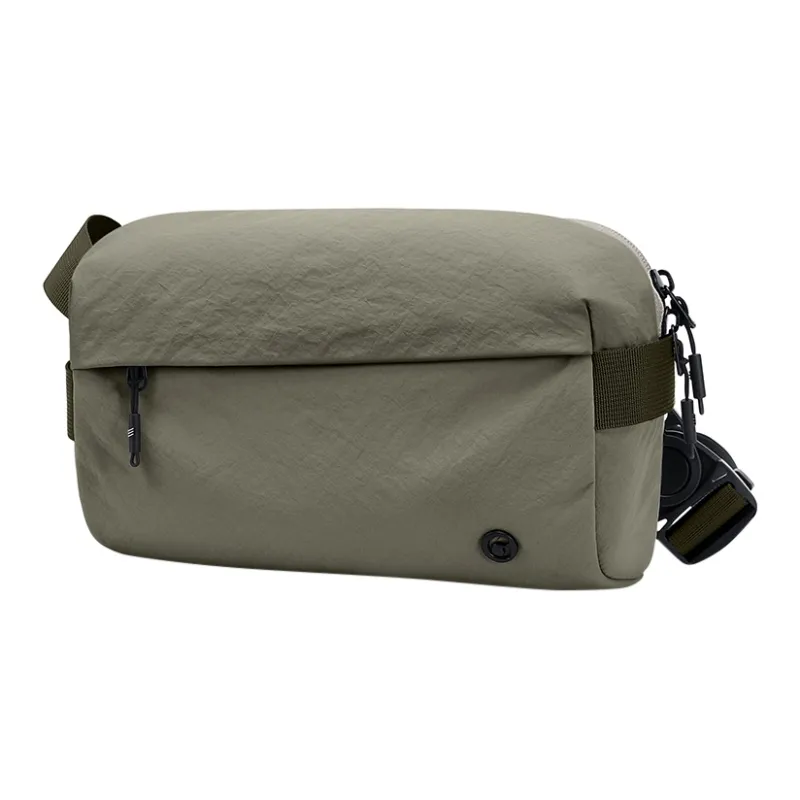 GOLF Fabric Sling Bag Regular Unisex Black Light Apricot Ballet Pink Olive Green-26