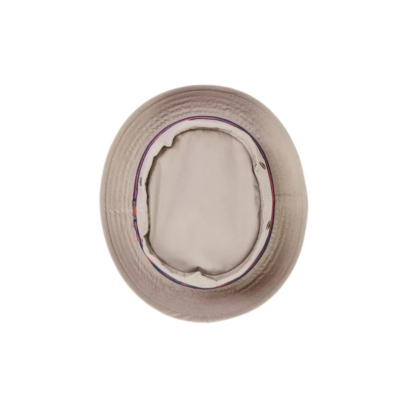 STETSON Cotton Bucket Hats Unisex Khaki-3