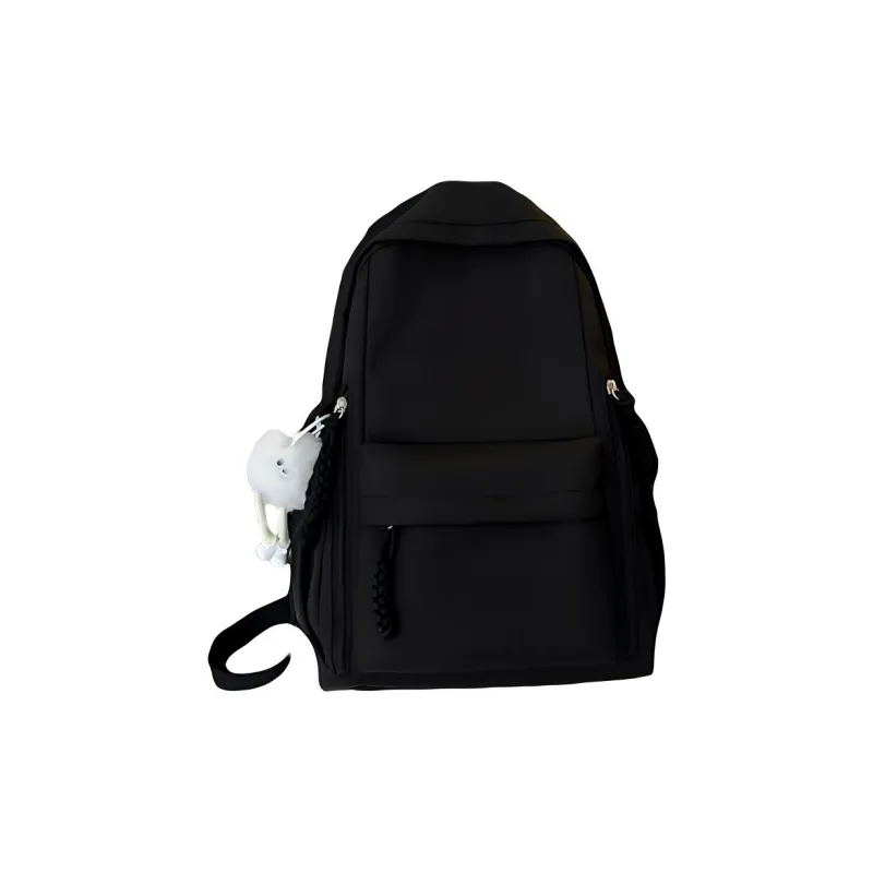 NX DOUGHNUT Nylon Backpack Regular Unisex Burgundy/White/Black/Yellow/Purple-3