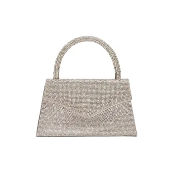STEVE MADDEN Synthetic Material Handbag Women's Silver