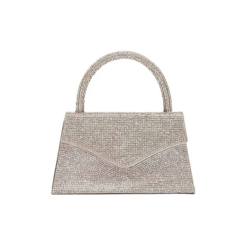 STEVE MADDEN Synthetic Material Handbag Women's Silver-0