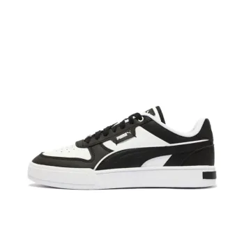 PUMA CAVEN DIME Anti Slip Wear Resistant Low Top Skateboard Shoes Unisex Black White