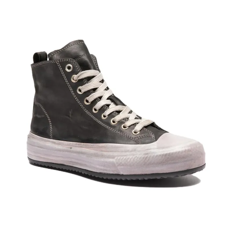 Officine Creative Mes High-Top Skateboard Shoes Women's Black-2