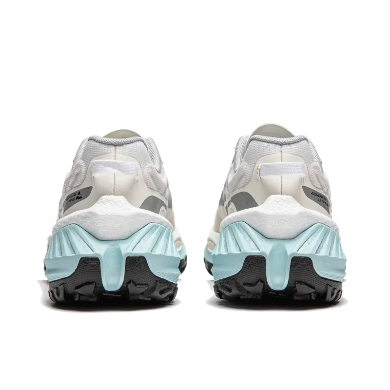 LiNing Dilu Cushioning Anti Slip And Wear Resistant Support Rebound Low Top Running Shoes Women's Ecru-5