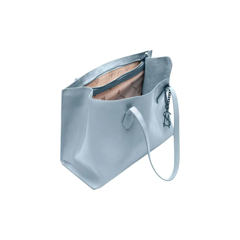 STEVE MADDEN Synthetic Material Tote Bag Shopping Bag Handbag Shoulder Bag Women's Blue-3