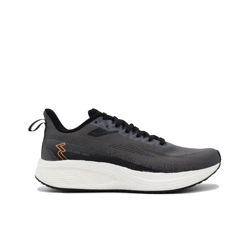 361° Yu Yi Cushioning Wear-Resistant Low-Top Running Shoes Men's Gray Black-1