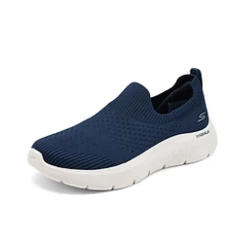 Skechers Women's GO WALK Breathable And Lightweight Low Top Casual Shoes Women's Blue White-2