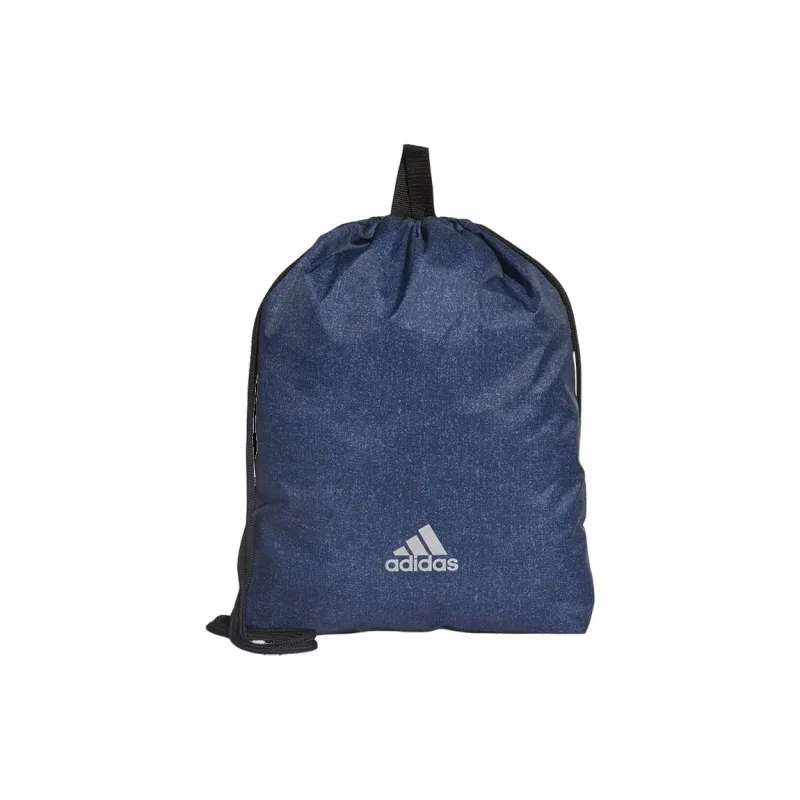 Adidas Linen Drawstring Bag Backpack Regular Unisex Marine Blue-2