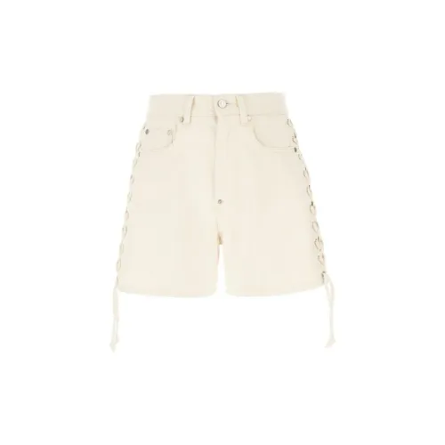 Stella McCartney Denim Shorts Women's Off White