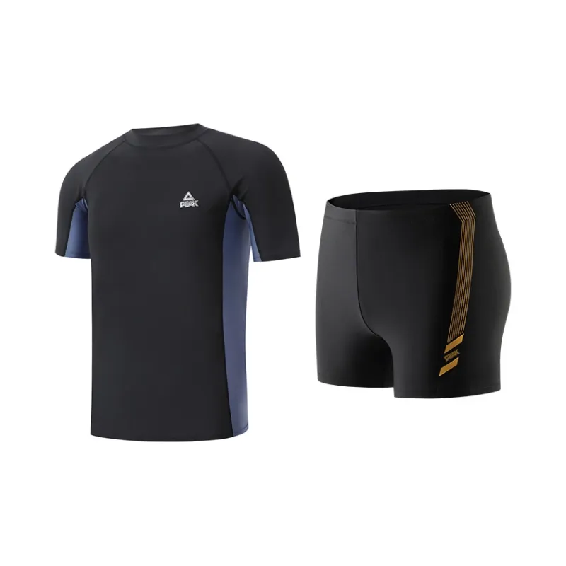 PEAK Swimming Sets Polyester Spandex Polyamide Hot Spring Men's-11