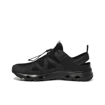FILA Slick Wavy Sandals Breathable River Trekking Shoes Unisex Black