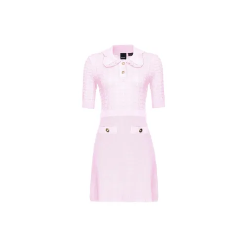 PINKO Short-Sleeved Dresses Women's Pink