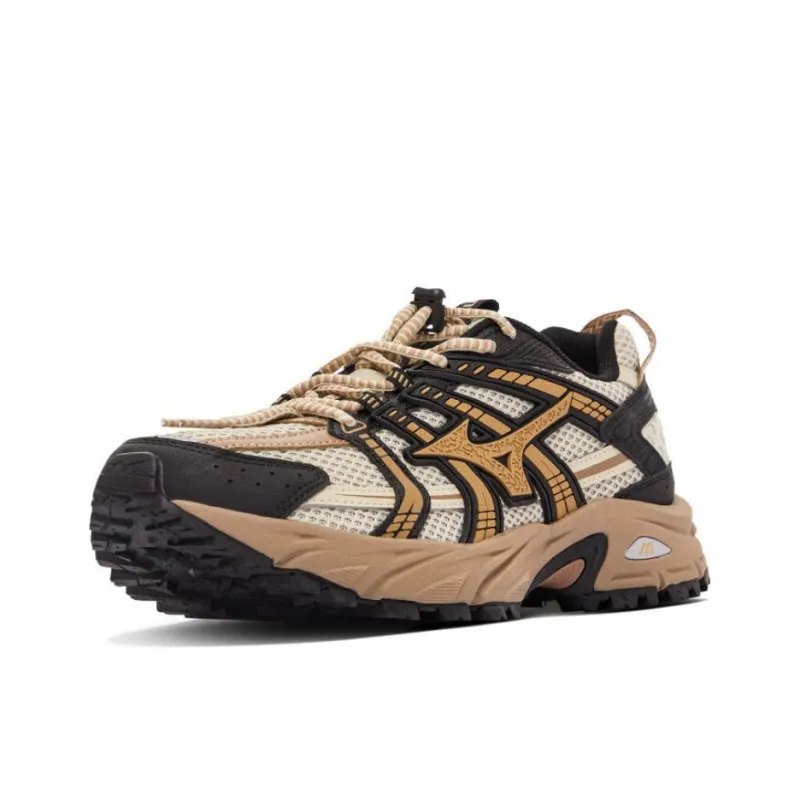 Mizuno FIYI TL Anti Slip Wear Resistant Low Top Trail Running Running Shoes Unisex Beige Black-1